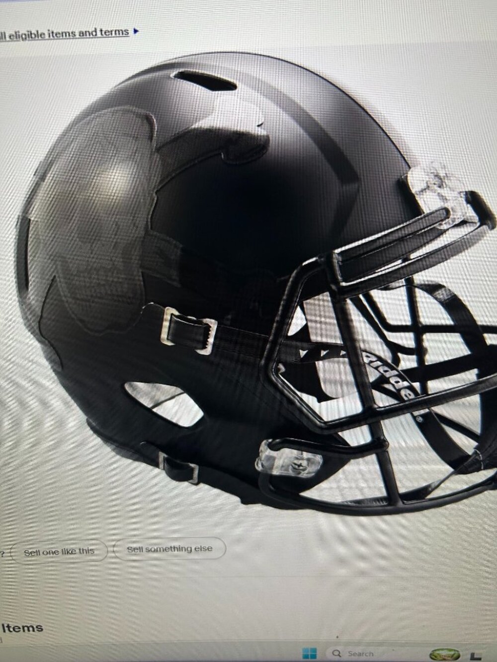 ARMY BLACK KNIGHTS SKULL & CROSSBONES NCAA SPEED MINI RIDDELL FOOTBALL HELMET!